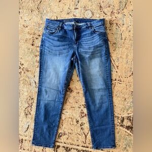 Kut From The Kloth Catherine Boyfriend Blue Denim Jeans Womens Plus 16W 16